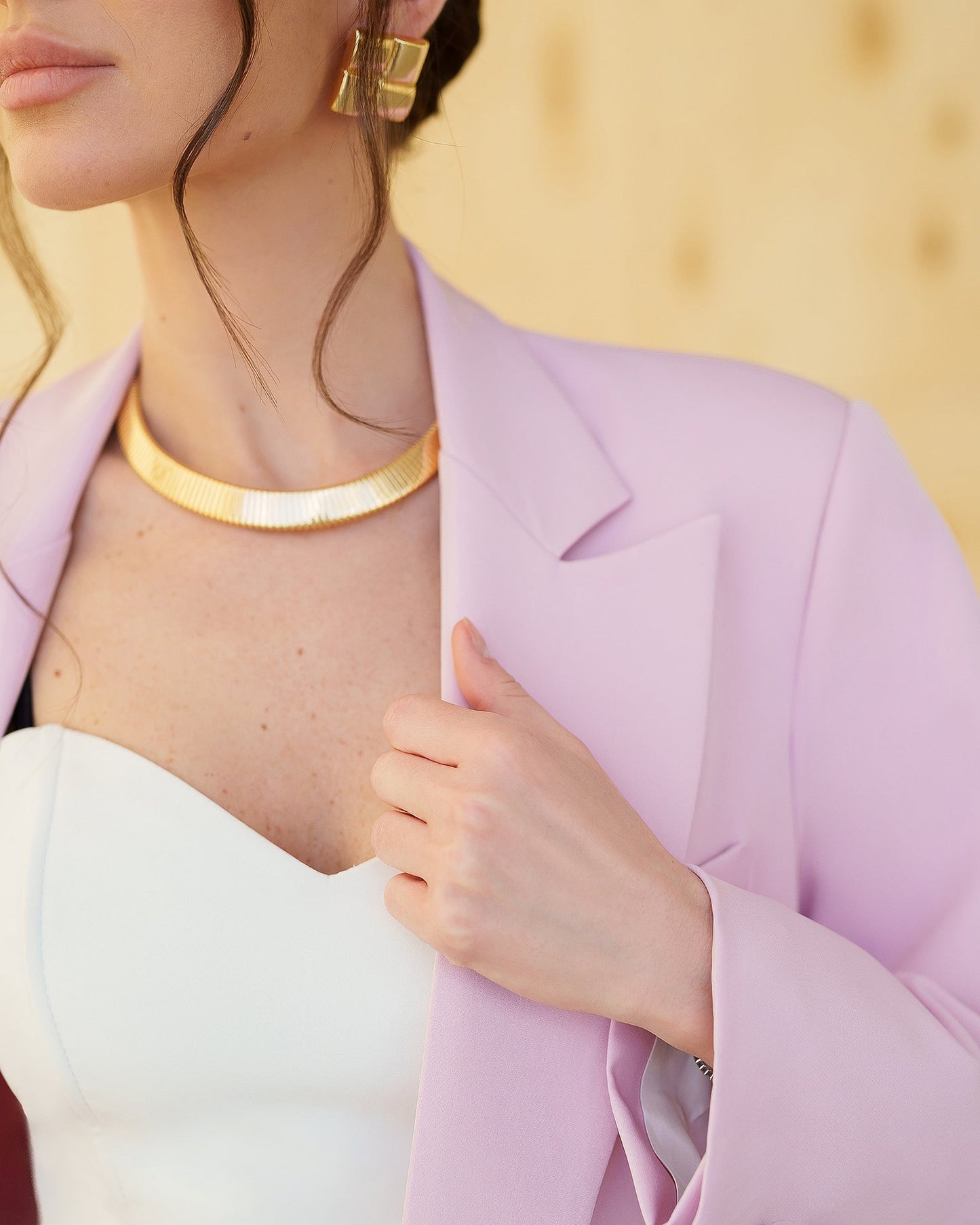 Gloria Dusty Pink Single-Breasted Suit 2-Piece