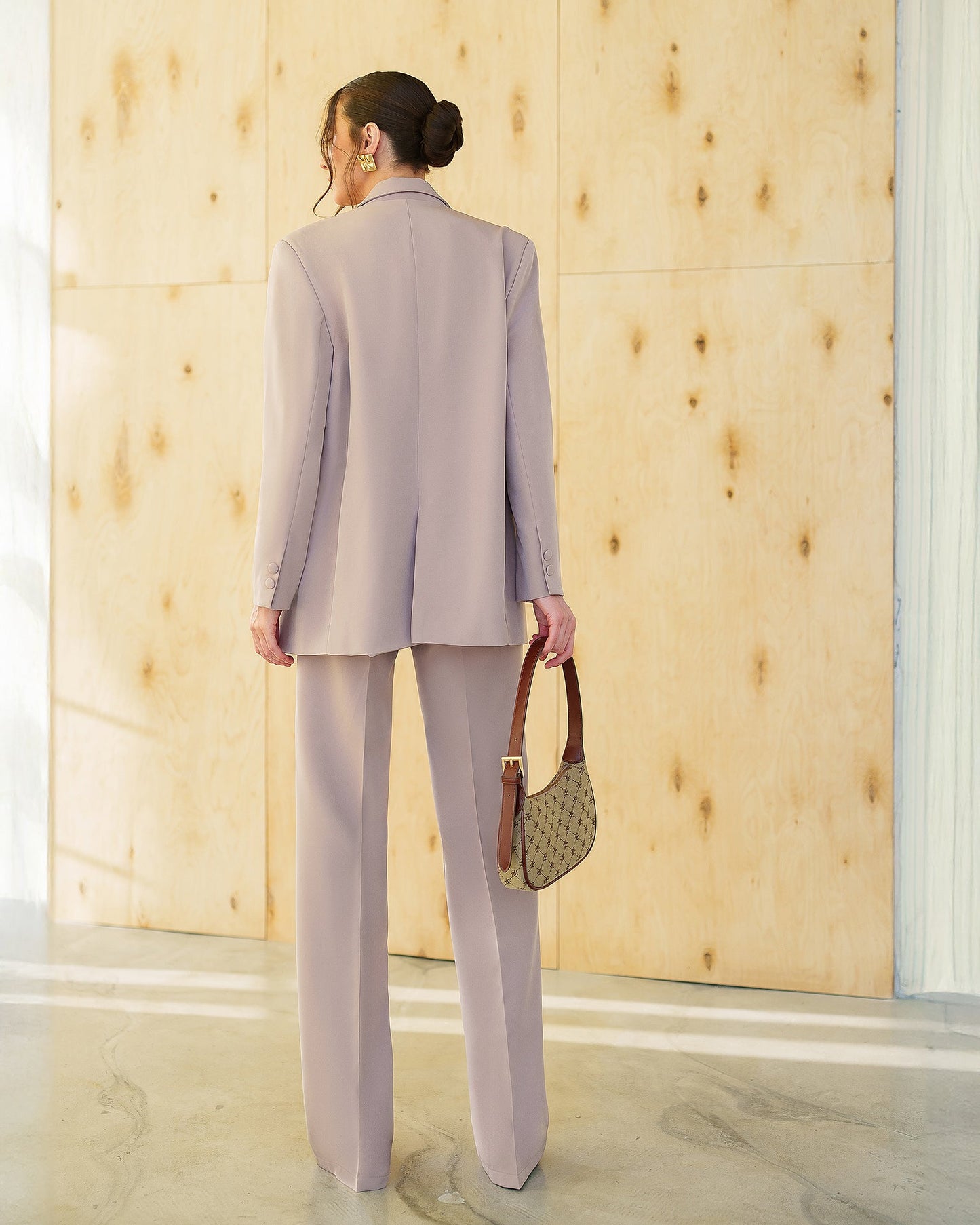 Gloria Mocco Single-Breasted Suit 2-Piece