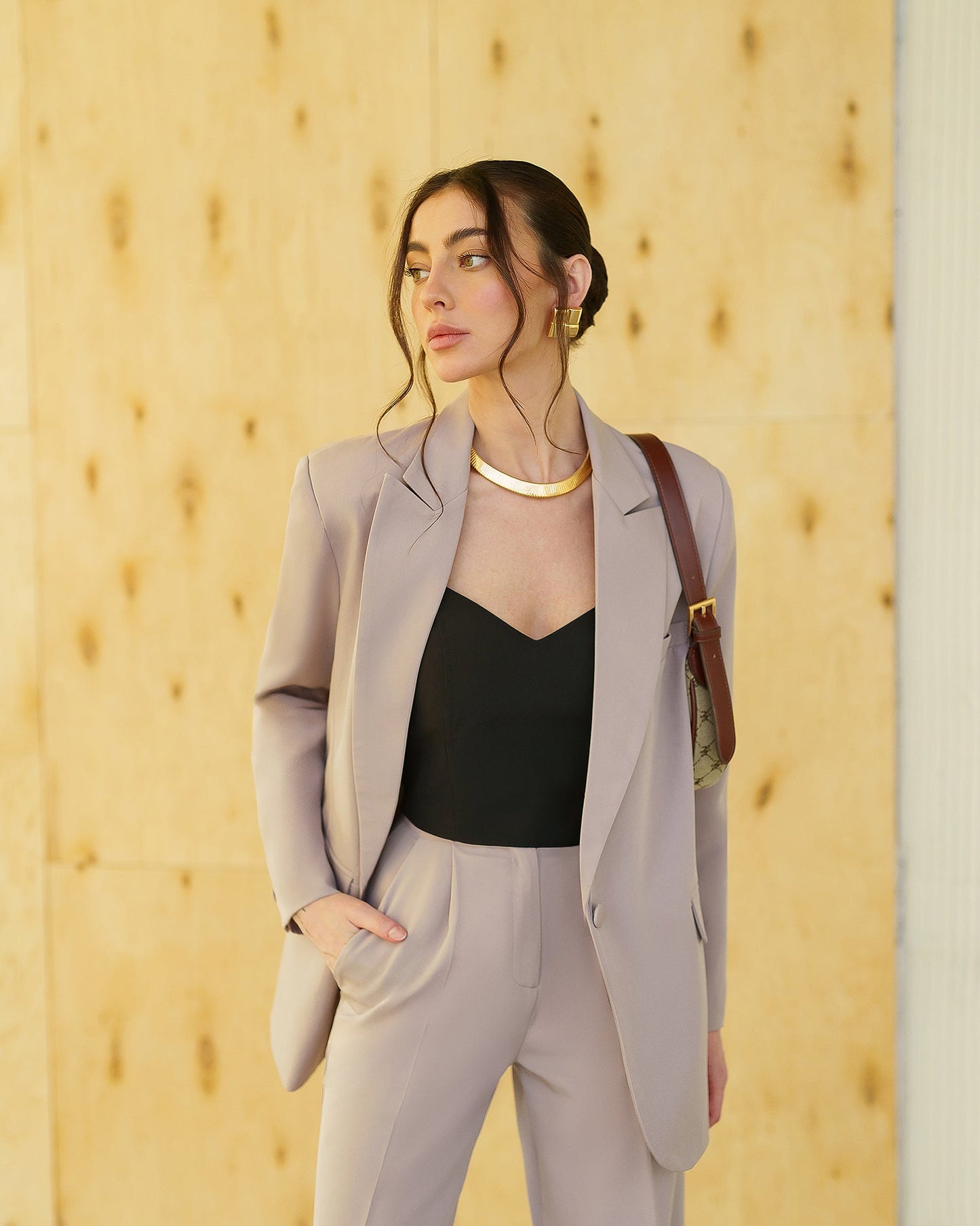 Gloria Mocco Single-Breasted Suit 2-Piece